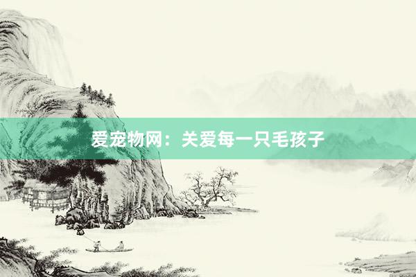 爱宠物网：关爱每一只毛孩子